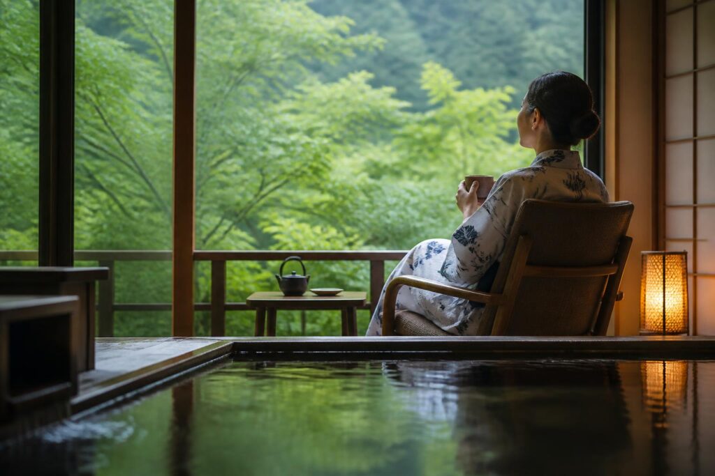 女性向けのおしゃれな温泉宿は？